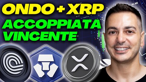 ONDO e XRP FANNO SUL SERIO con una COLLABORAZIONE ESPLOSIVA | CRYPTO.COM DELISTA USDT!!