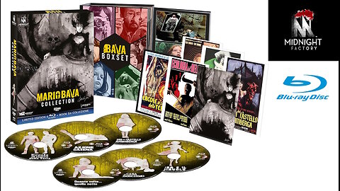 Mario Bava [Midnight Classics 6-Film Blu-ray Limited Collection]