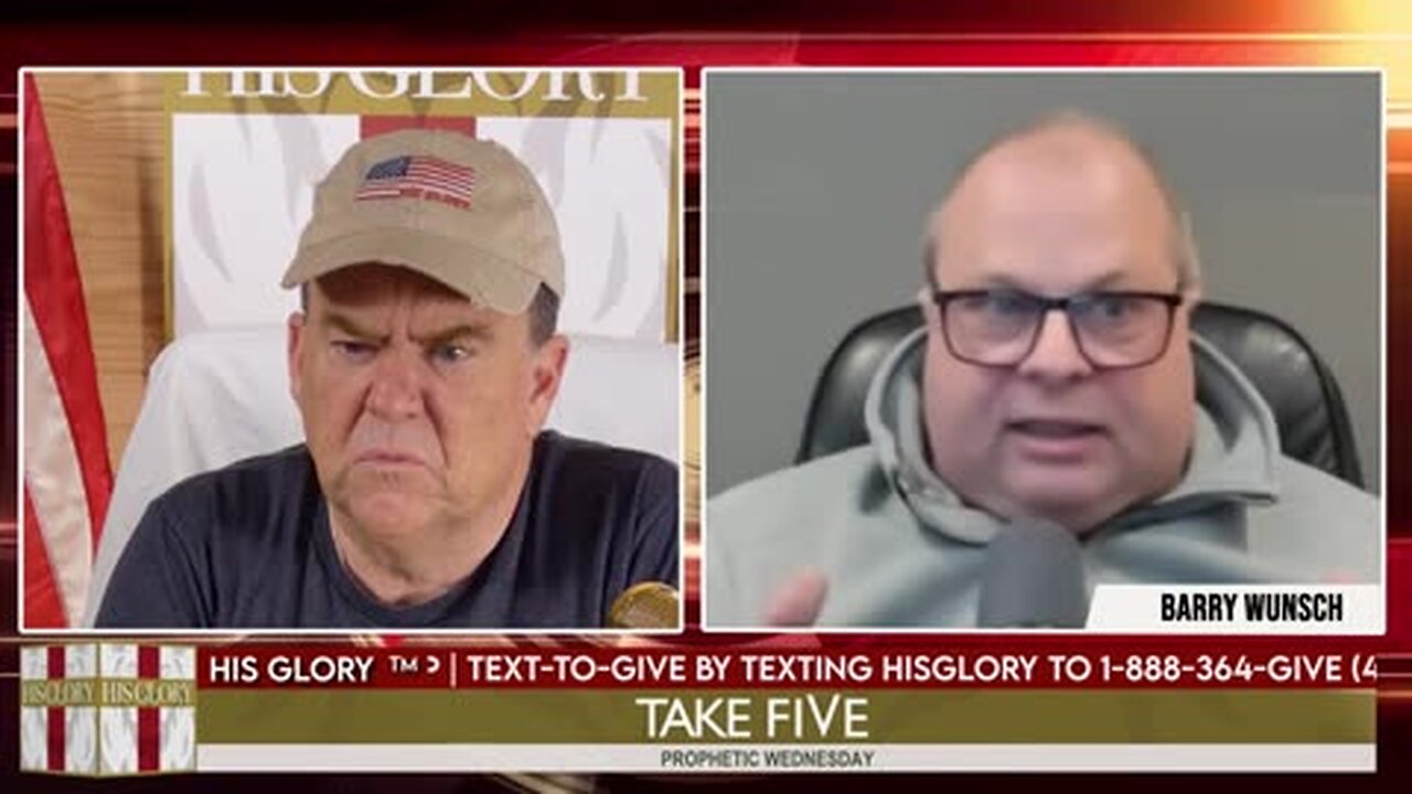 Pastor Dave Scarlett &amp; Barry Wunsch: joins Prophetic Wednesdays on Take FiVe! - 12/25/24