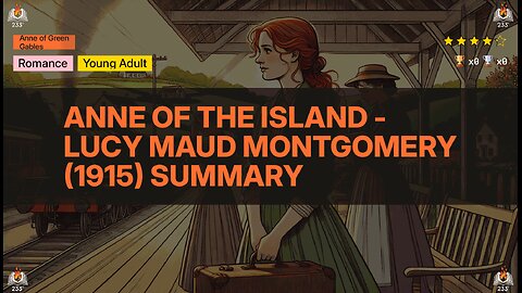 Anne of the Island - Lucy Maud Montgomery (1915) Summary (Anne of Green Gables - 3)