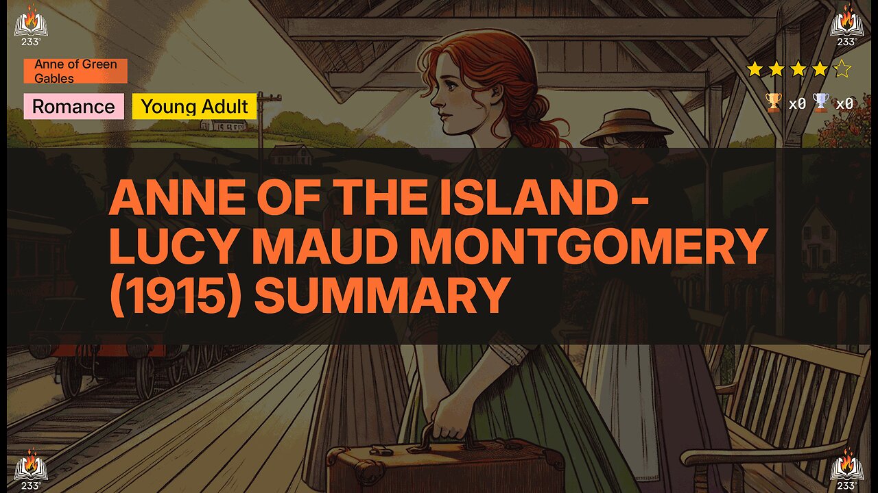 Anne of the Island - Lucy Maud Montgomery (1915) Summary (Anne of Green Gables - 3)