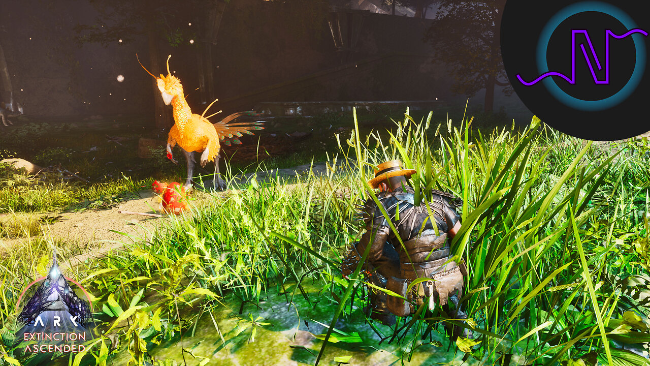 Finding Gigantic Chickens! Gigantoraptor Taming! - ARK: Survival Ascended Extinction LE116