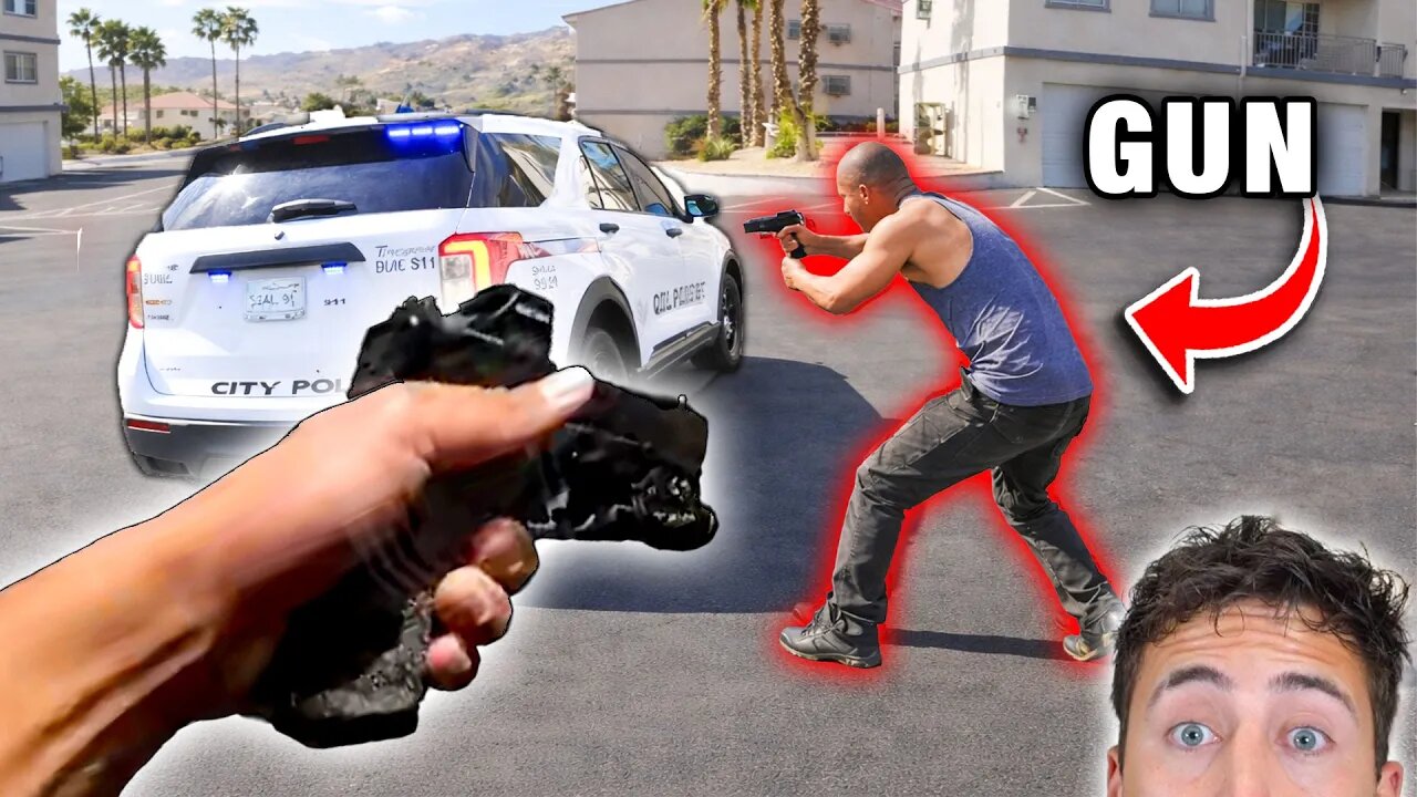 Criminal Shot By John Wick Cop...