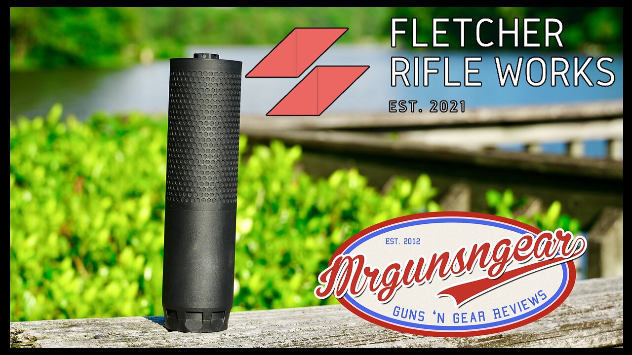Fletcher Rifle Works Texas Flood 30 Caliber 3D Printed Titanium Suppressor Test & Review