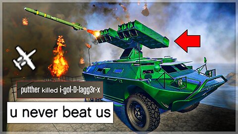 🔴HUNTING PLAYERS WITH MY APC!