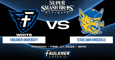 Smash Bros.- Faulkner White vs. Texas A&M at Kingsville (2/17/2025)