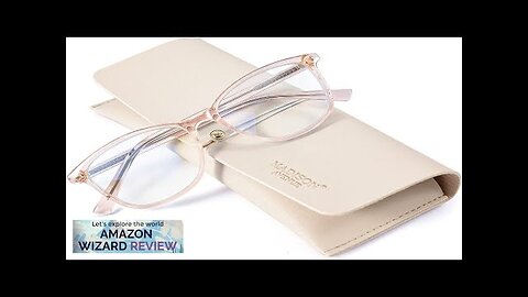 Madison Avenue Square Vintage TR90 Blue Light Blocking Reading Glasses for Women Review