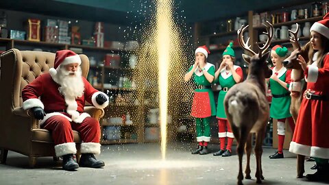 The Day the Elves Went on Strike! 🎅 A Funny Santa Story from Santa’s Workshop