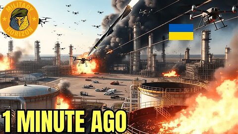 PUTIN’S NIGHTMARE: Ukraine Destroys Russia’s Energy Lifeline in Massive Drone Blitz