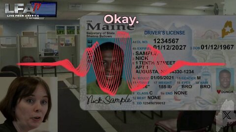 UNDERCOVER: MAINE'S DMV GIVES ILLEGAL LICENSE!