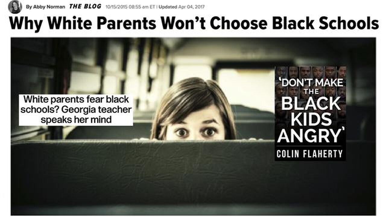 Colin Flaherty: White Children In Black Schools. A Catastrophic Situation