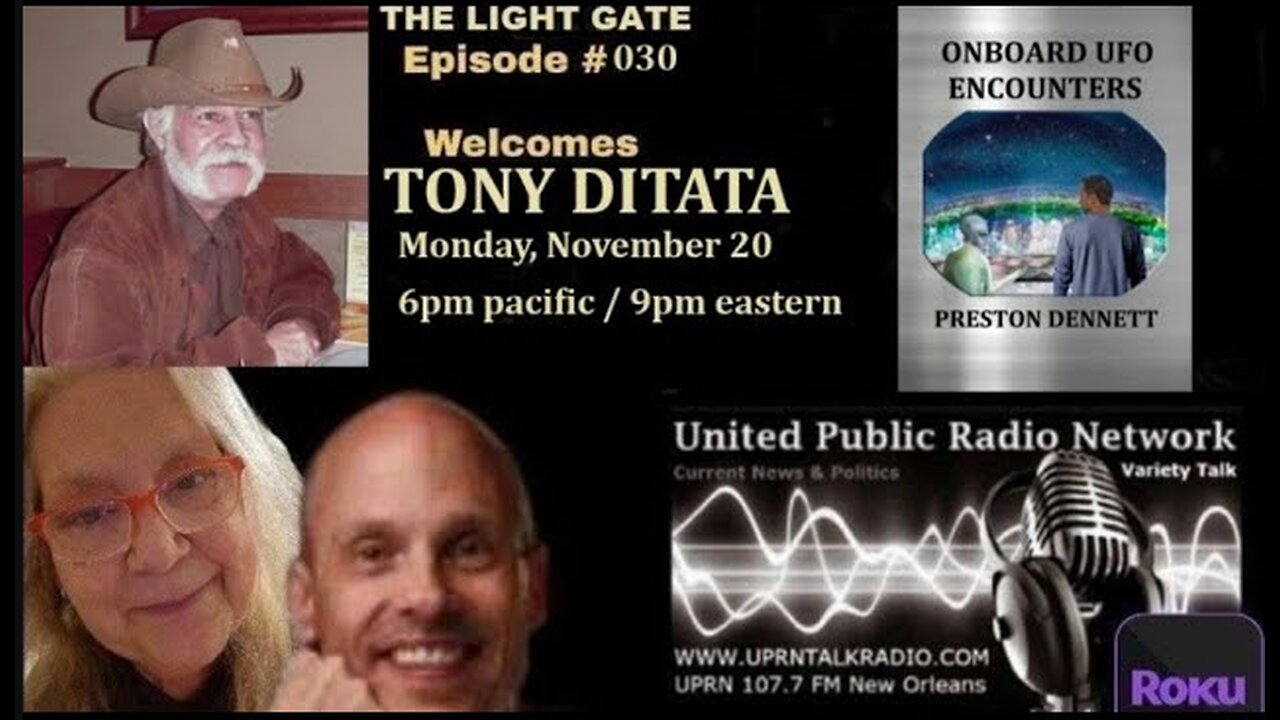 THE LIGHT GATE EPISODE #030: TONY DITATA
