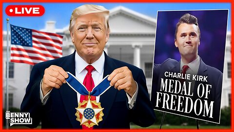 🚨LIVE: Trump Awards Charlie Kirk Presidential Medal of Freedom In the Rose Garden on His Birthday