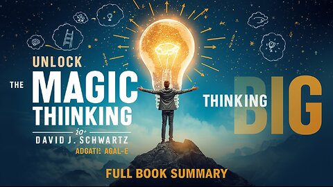 The Magic of Thinking Big by David J. Schwartz // Book Summary in English // Key Learnings//