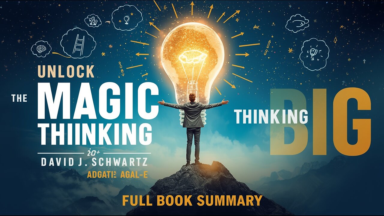The Magic of Thinking Big by David J. Schwartz // Book Summary in English // Key Learnings//