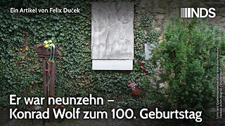 Er war neunzehn – Konrad Wolf zum 100. Geburtstag | Felix Duček | NDS
