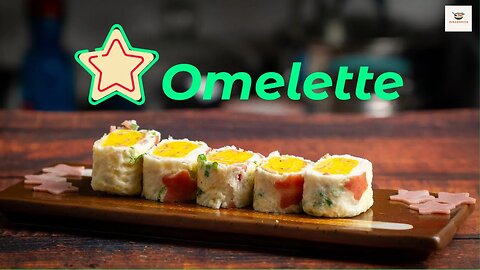 Kids’ Favorite Star Omelette | Korean Egg Roll (Gyeran-mari) | Easy & Delicious!