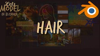 modeling hair