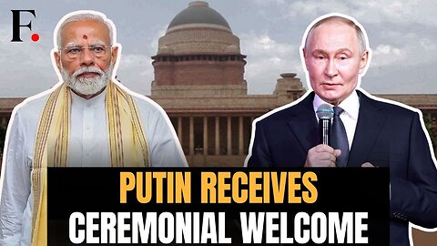 Russian President Putin Gets Ceremonial Welcome at Rashtrapati Bhavan | Putin India Visit