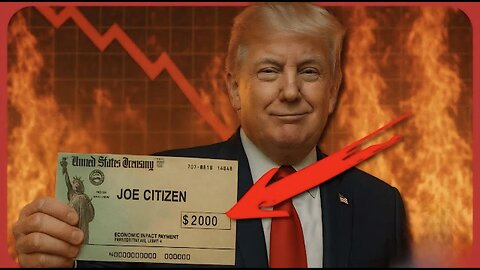 Trump Rolling Out $2,000 STIMULUS Checks in 2025 as the U.S. Economy Flashes RED
