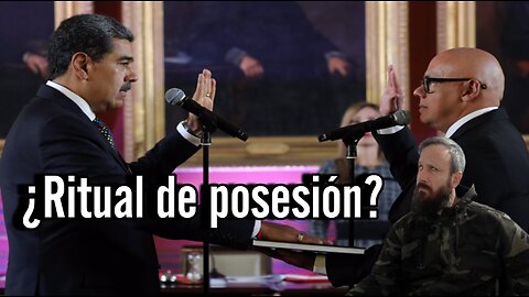 ¿Toma de posesión? ¿Ritual de posesión? Nicolas 2025-2030