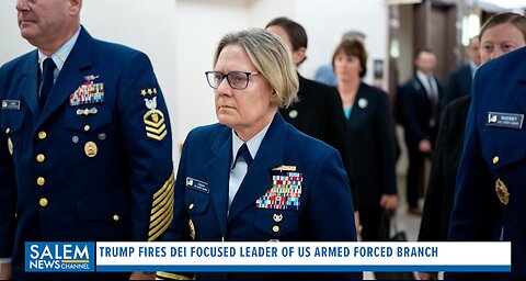 Trump Fires DEI Focused Leader Of US Armed Forced Branch ‘Military Is Too Woke’