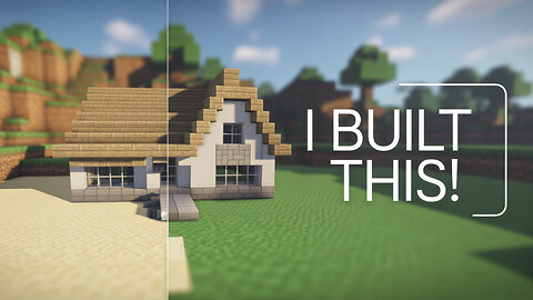 I Build an AMAZING Suburban House in Minecraft!