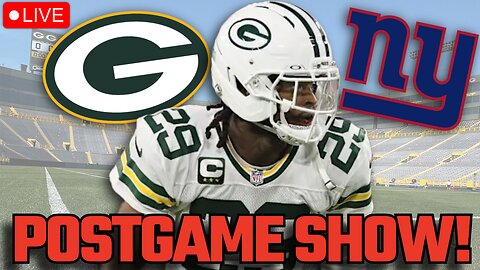 Green Bay Packers vs New York Giants Post-Game Show! What Happened?!