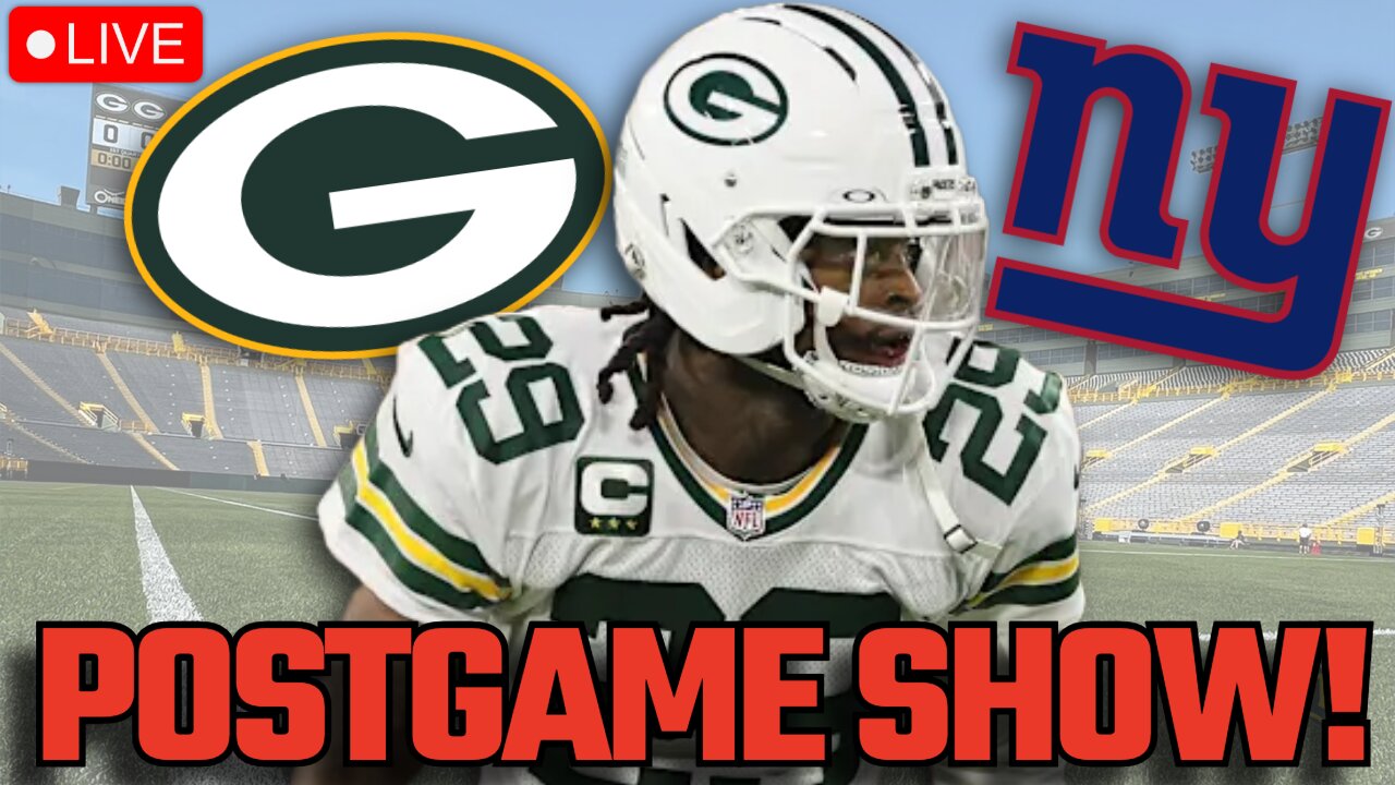 Green Bay Packers vs New York Giants Post-Game Show! What Happened?!