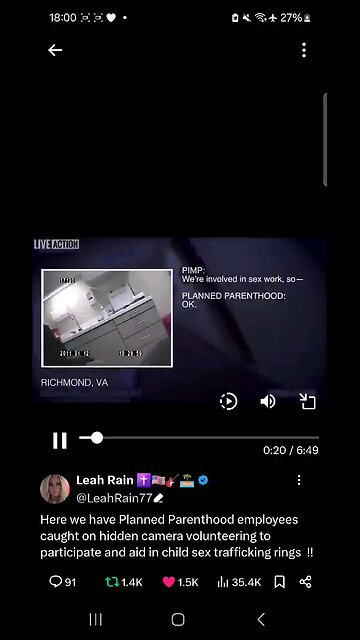 Planned Parenthood secret camera: they helping pimps to prostitute children ?