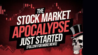 The Stock Market Apocalypse Just Started (Follow for More News!)