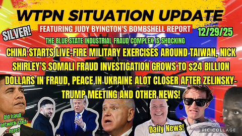 WTPN ~ Judy Byington ~ Situation Update ~ 12-29-25 ~ Trump Return ~ Restored Republic via a GCR