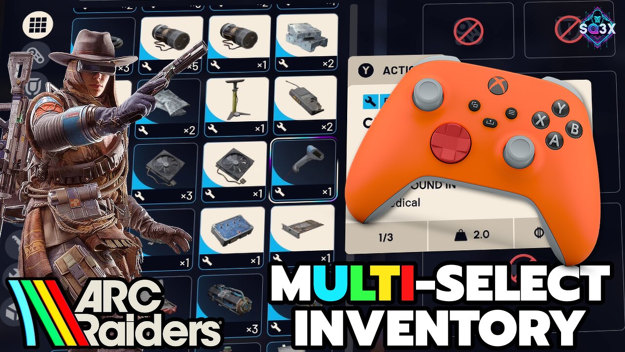 How to MULTI-SELECT Inventory Items in ARC Raiders on Xbox
