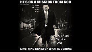 JUAN O SAVIN - HE'S ON A MISSION FROM GOD - Mel Carmine 2 5 2025