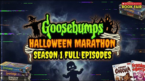 Goosebumps Season 1 Halloween Marathon Full Episodes + Vintage Commercials