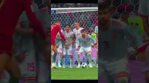 Ronaldo Free Kick vs Spain (3 Angles) — Ice Cold 🥶