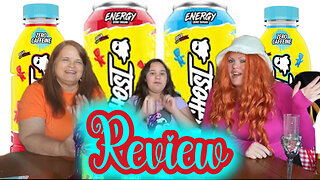 Ghost Sour Patch Kids Energy Drink vs Hydration Drink