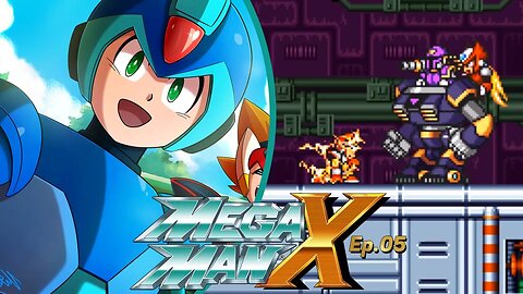 Mega Man X Ep.[05] - Fortaleza da Sigma. Nível um.