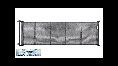 VEVOR Retractable Baby Gate 34.2" Tall Mesh Baby Gate Extends Review