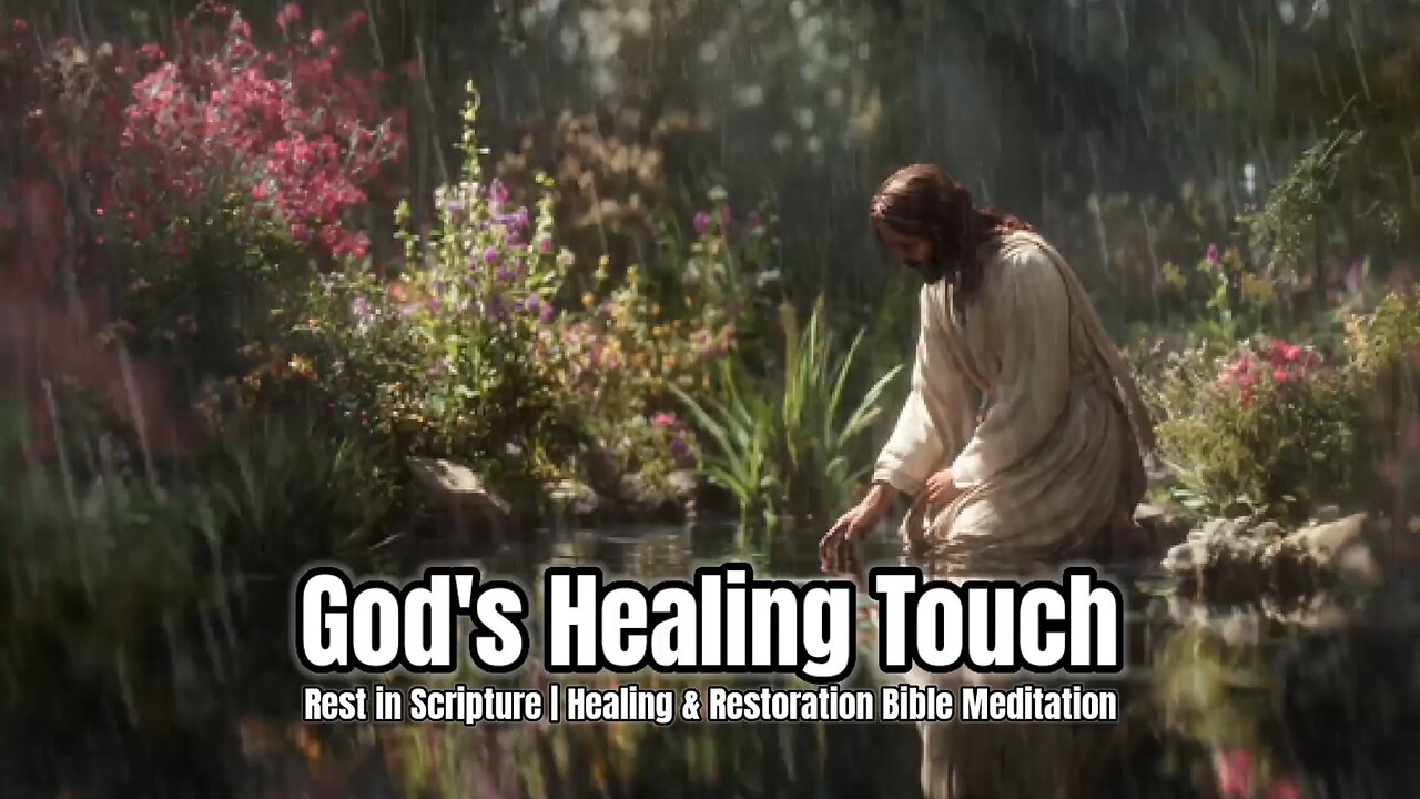 God's Healing Touch | Healing & Restoration Bible Meditation | Scripture for Rest & Peace