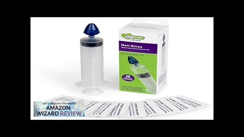 EZY DOSE Sinus and Allergy Relief Syringe Nose Rinse for Home or Review