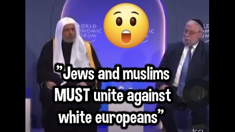 Rabbi goes FULL mask off at Davos 2026