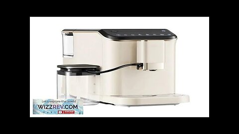 Coffee Maker Touch Screen Office Customized Coffee 7 Menus Grind Adjustment Double Review