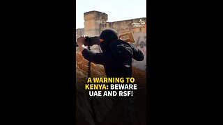 A WARNING TO KENYA: BEWARE UAE AND RSF!