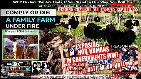 COMPLY OR DIE: A FAMILY FARM UNDER FIRE – GENOCIDAL LUNATICS ('WHO's next' compilation)