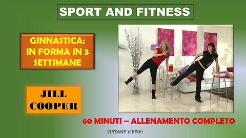 Jill Cooper – In forma in 3 settimane: allenamento completo per vita stretta e corpo tonico