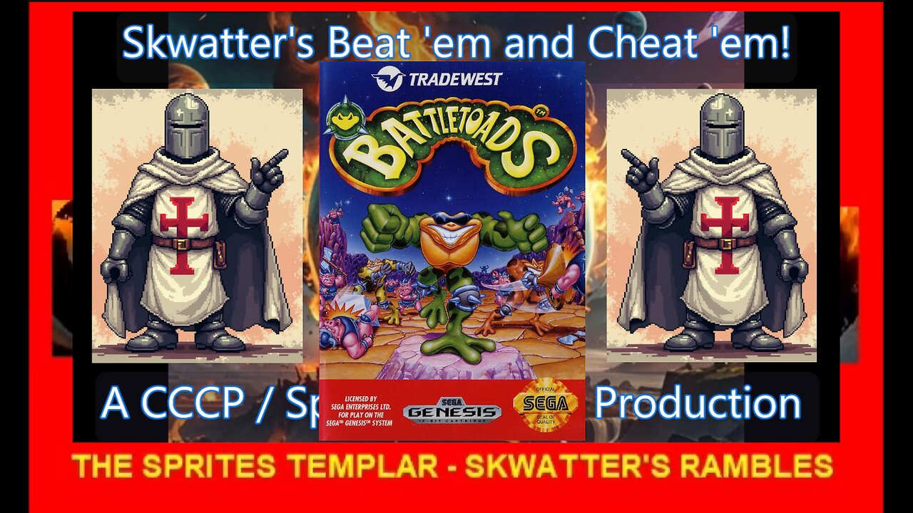 BATTLETOADS - GENESIS - 1/2 - RAMBLE-PLAY