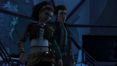 Rhys (controlled by Jack) slaps Sasha's ass! | Tales from the Borderlands