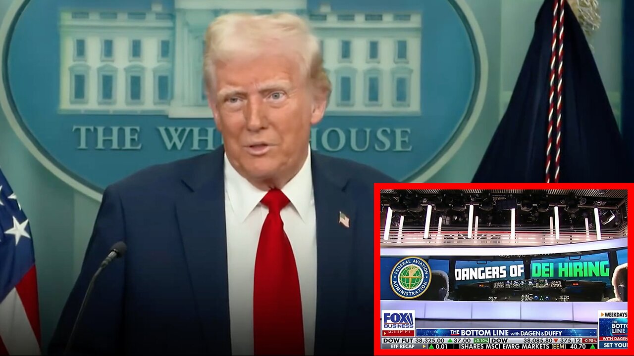 President Unloads on Biden's DEI Program to Put Mentally Unstable Zombies Into Air Traffic Controller Positions