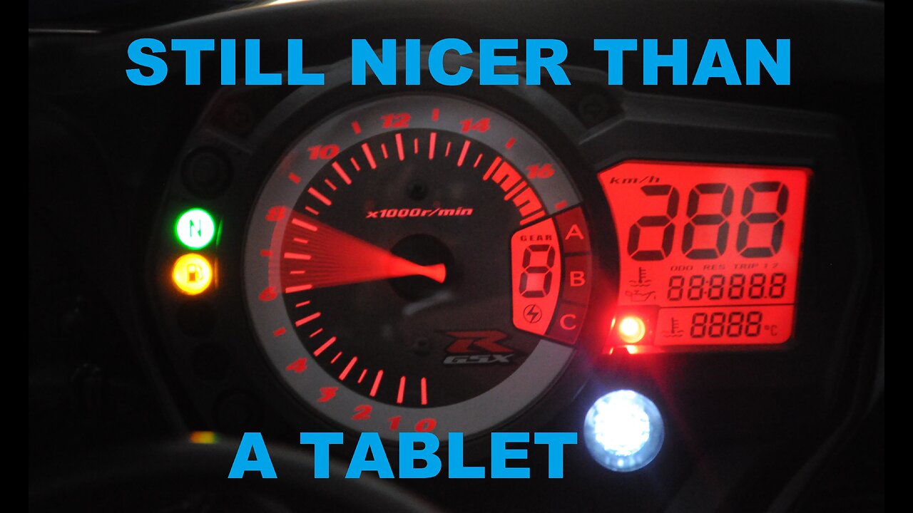 Suzuki GSX-R750 K8 Instrument Cluster